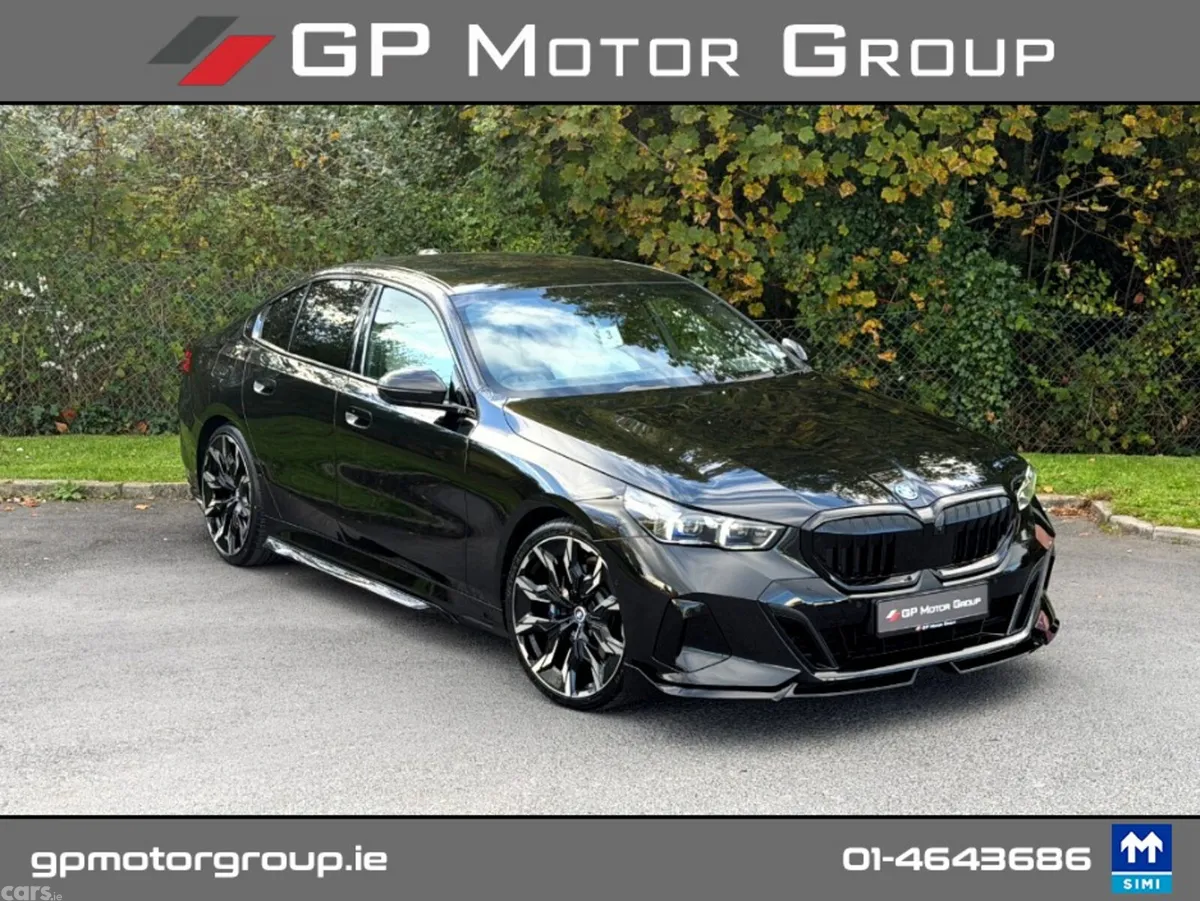BMW 5-Series Saloon, Petrol Plug-in Hybrid, 2026, Black