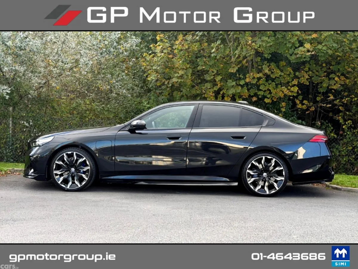 BMW 5-Series Saloon, Petrol Plug-in Hybrid, 2026, Black