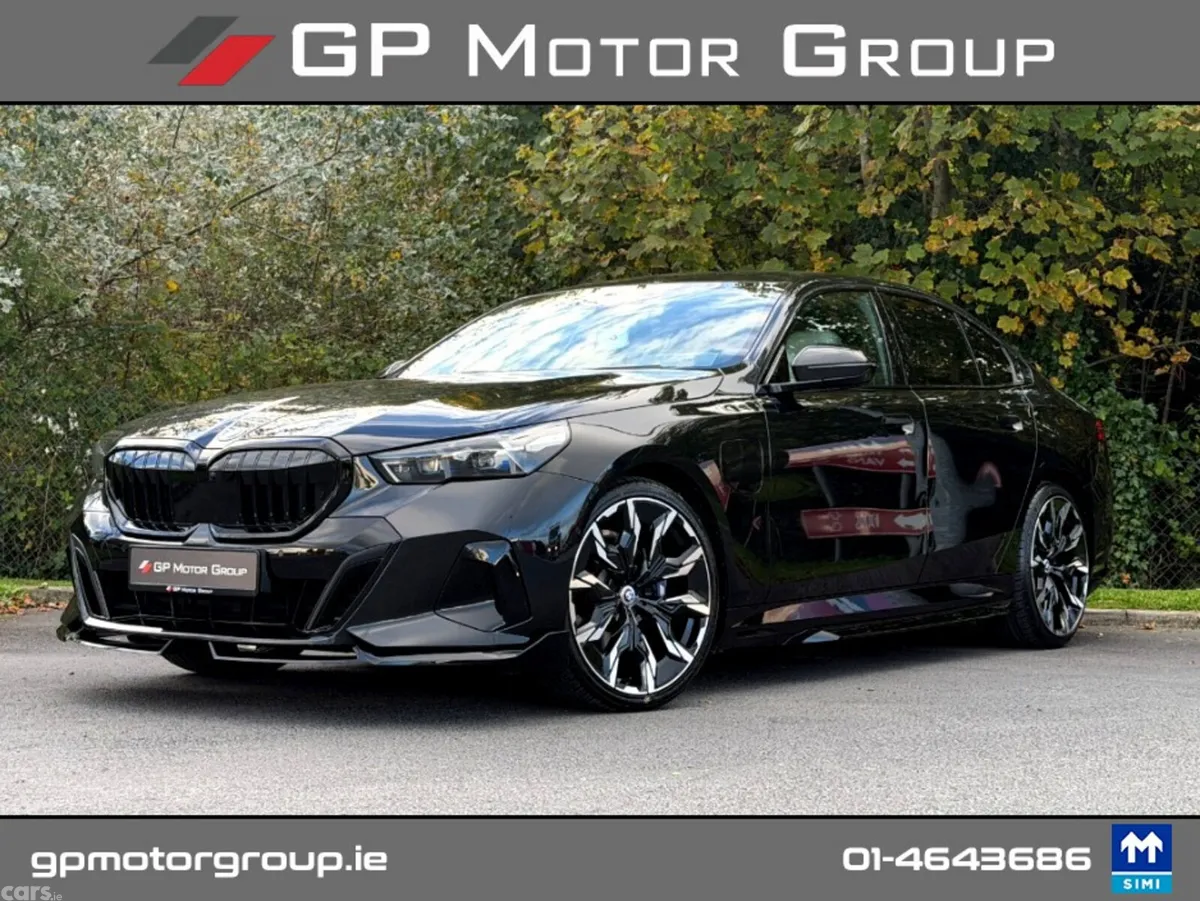 BMW 5-Series Saloon, Petrol Plug-in Hybrid, 2026, Black