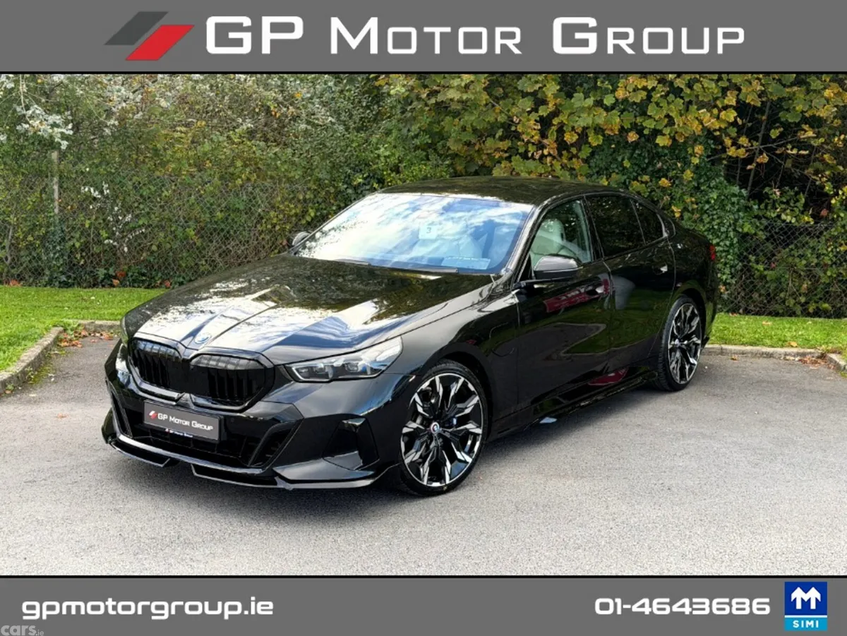 BMW 5-Series Saloon, Petrol Plug-in Hybrid, 2026, Black