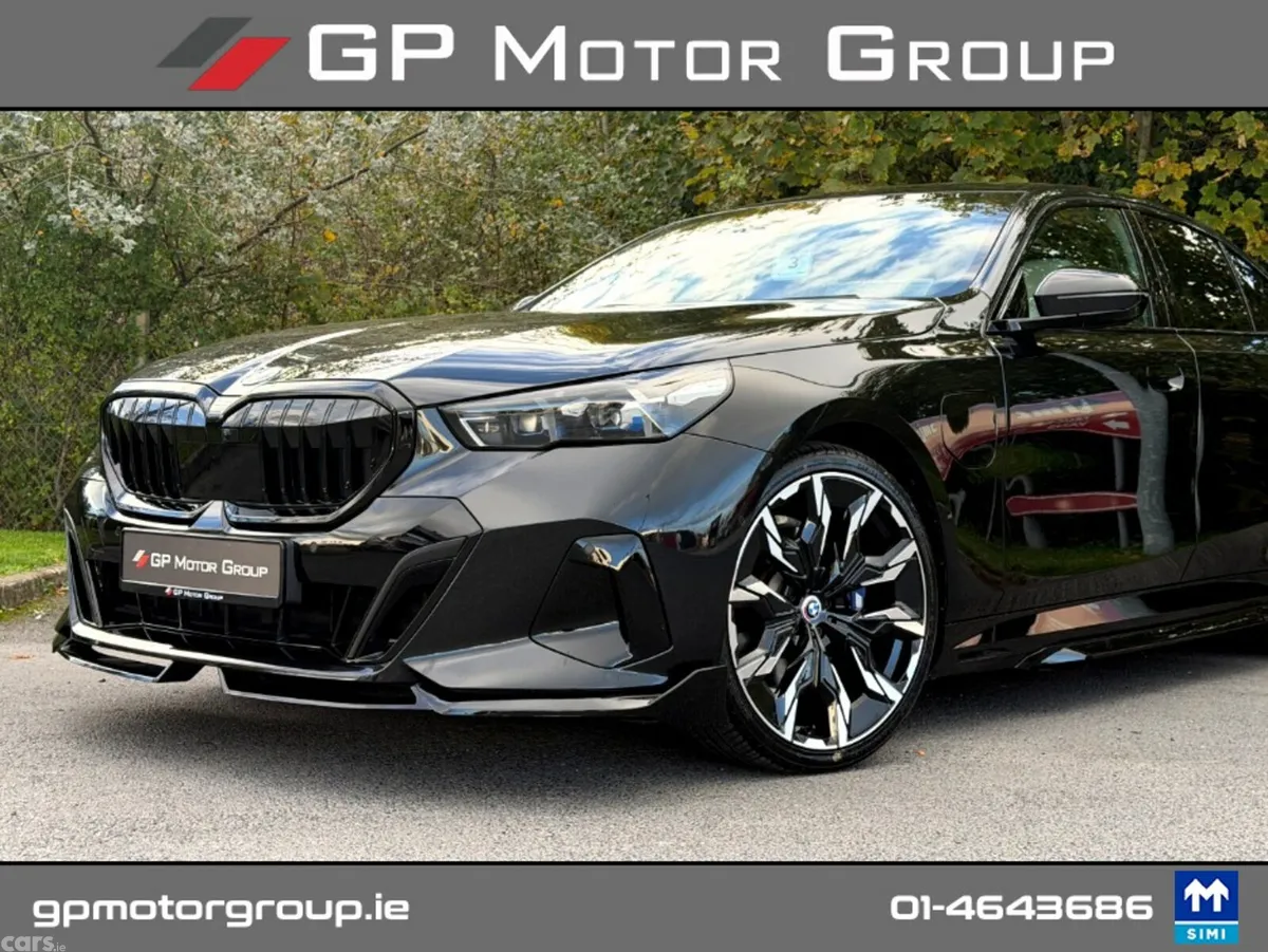 BMW 5-Series Saloon, Petrol Plug-in Hybrid, 2026, Black