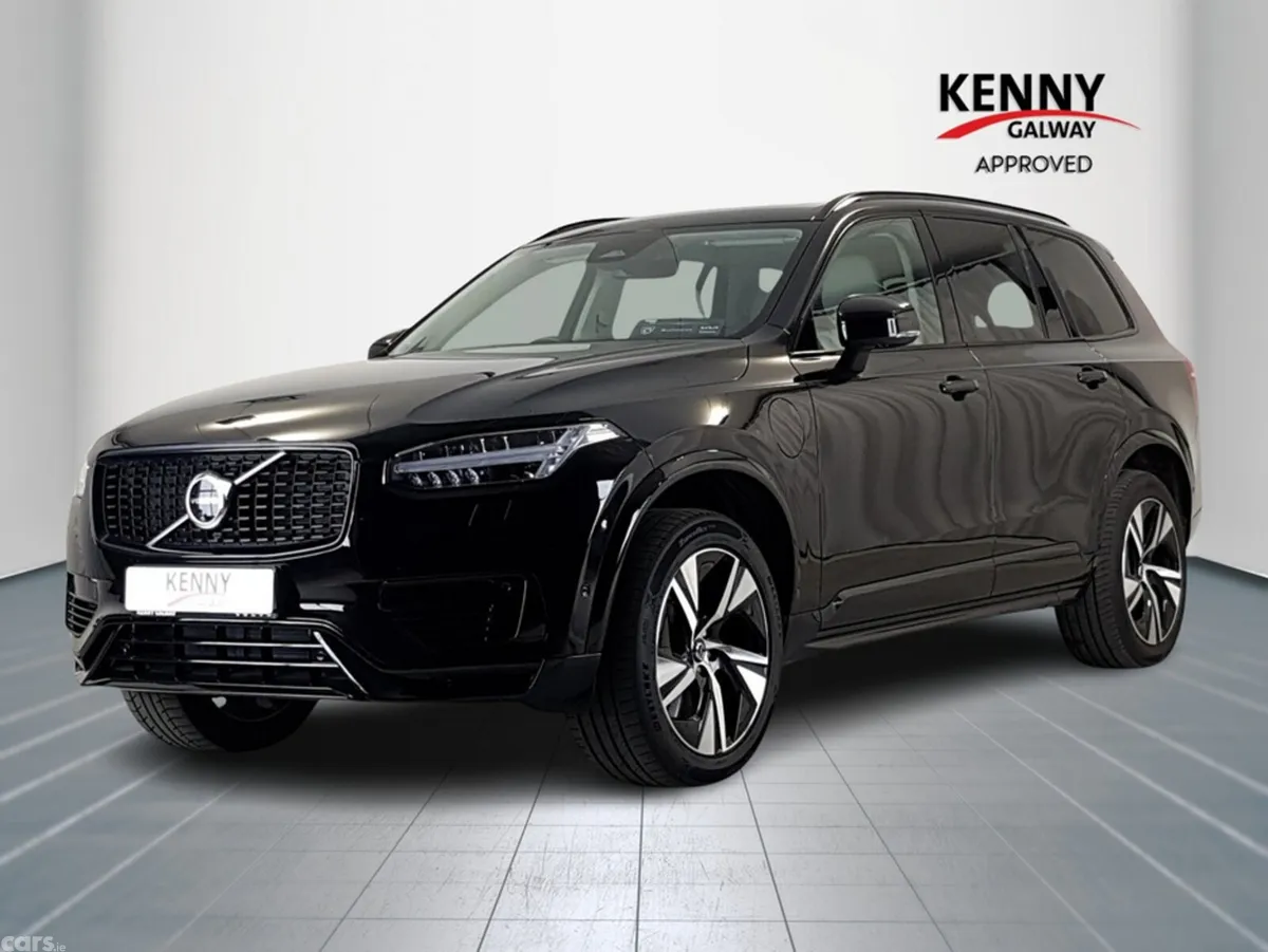 Volvo XC90 MPV, Petrol Plug-in Hybrid, 2024, Black