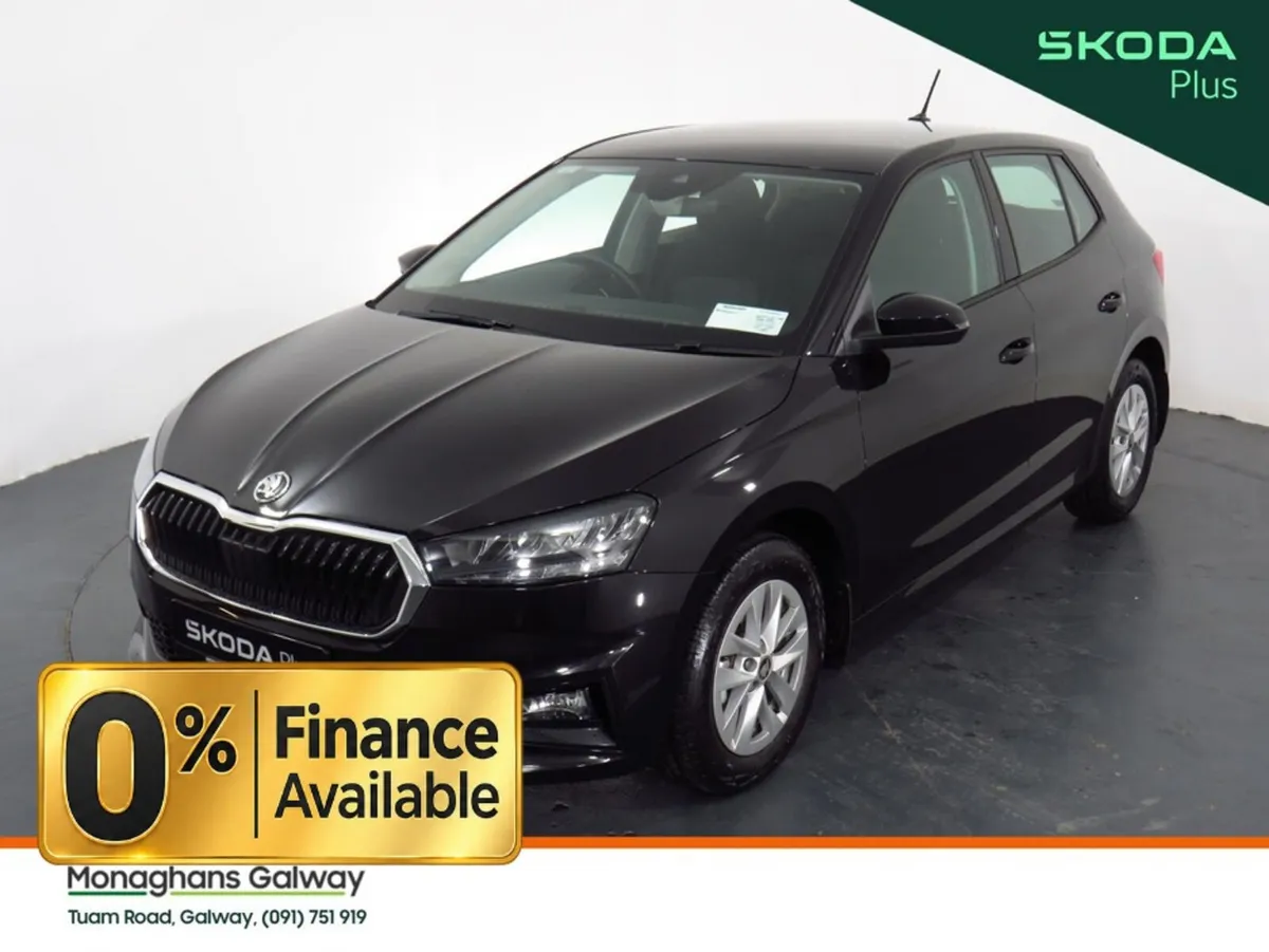 Skoda Fabia Hatchback, Petrol, 2026, Black