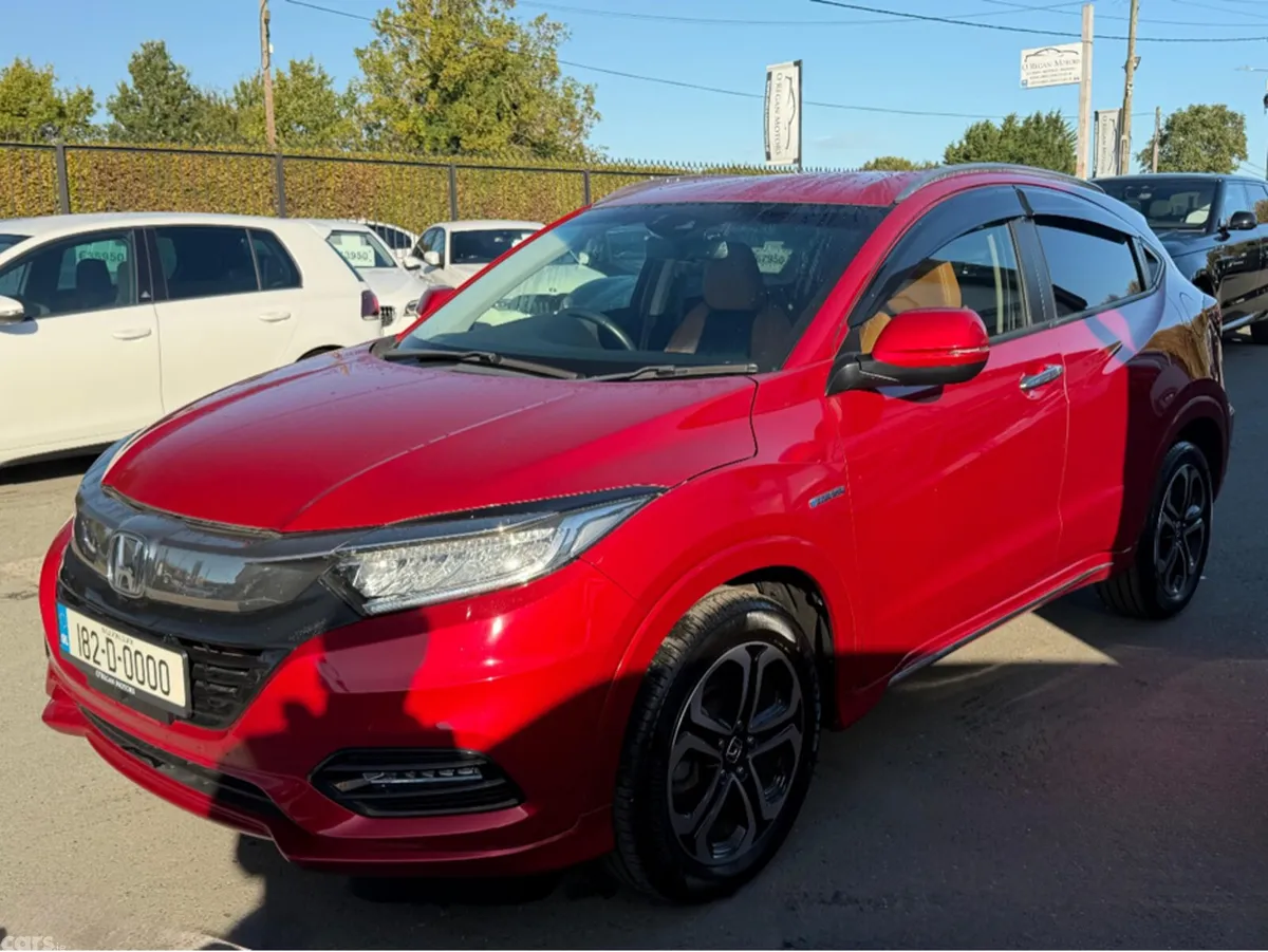 Honda Vezel SUV, Petrol Hybrid, 2018, Red