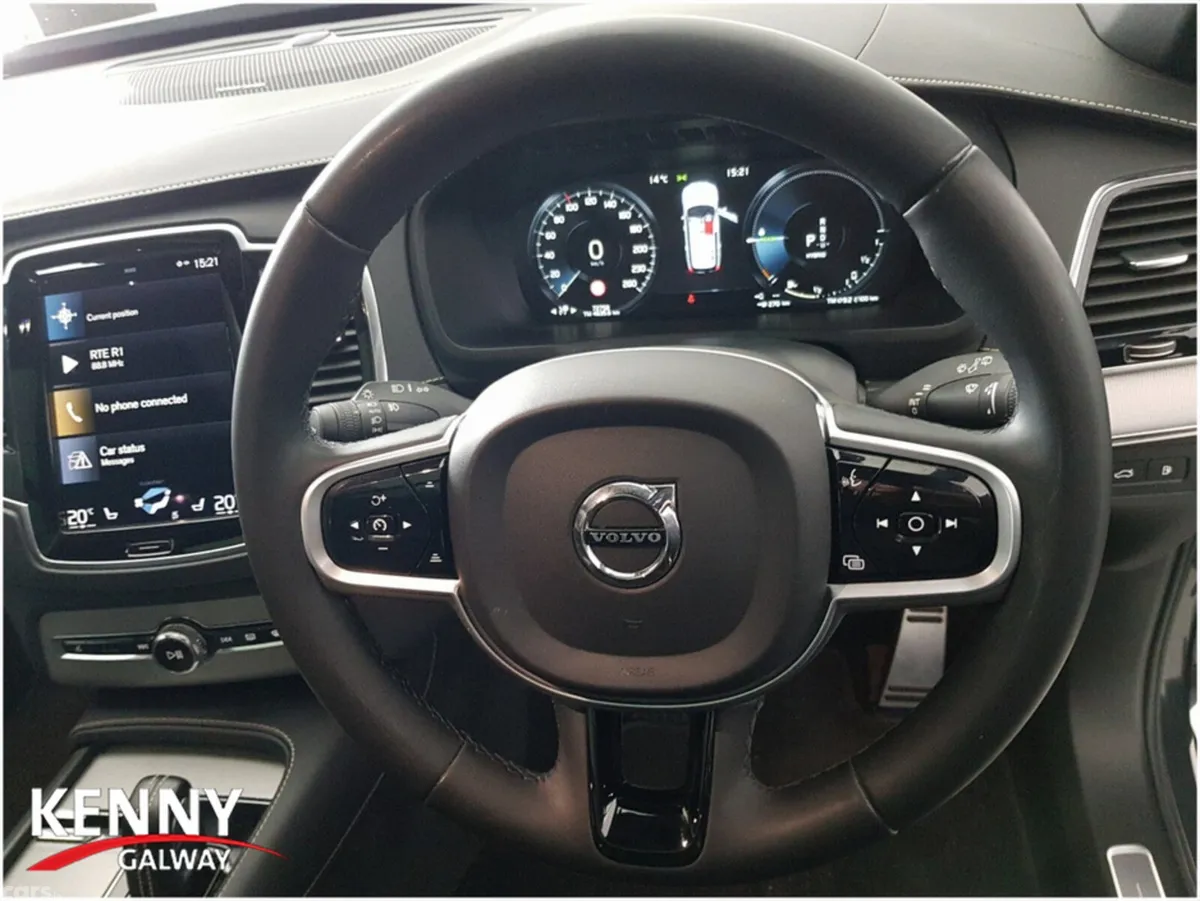 Volvo XC90 SUV, Petrol Plug-in Hybrid, 2021, Grey