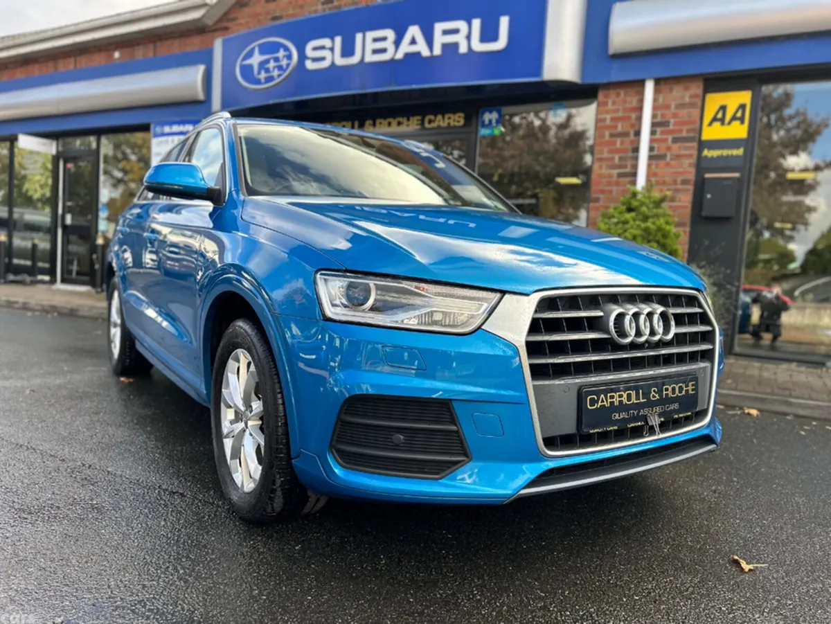 Audi Q3 SUV, Diesel, 2016, Blue