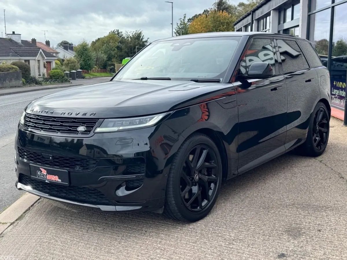 Land Rover Range Rover Sport SUV, Petrol Hybrid, 2023, Black
