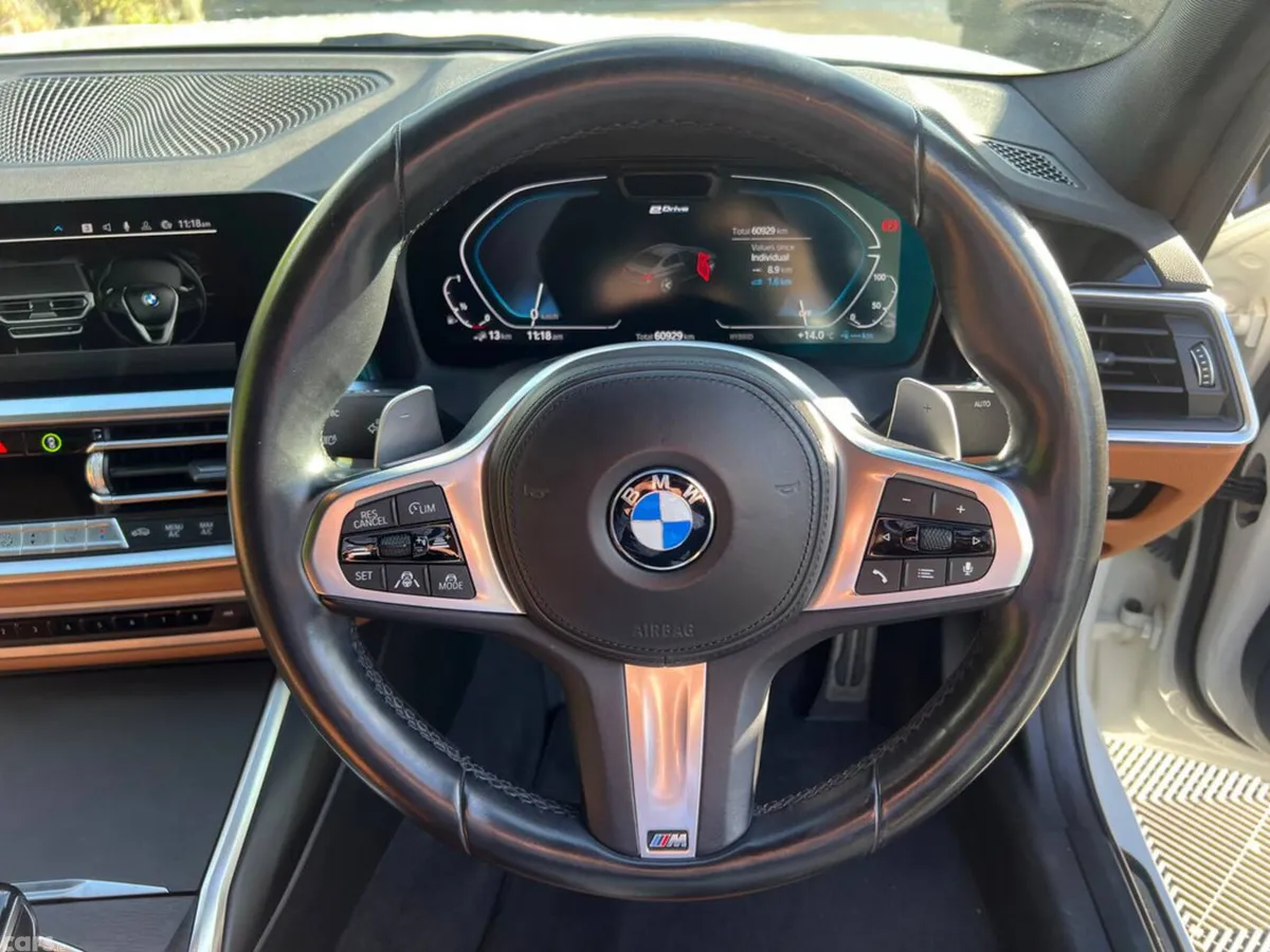 BMW 3-Series Saloon, Petrol Plug-in Hybrid, 2021, White