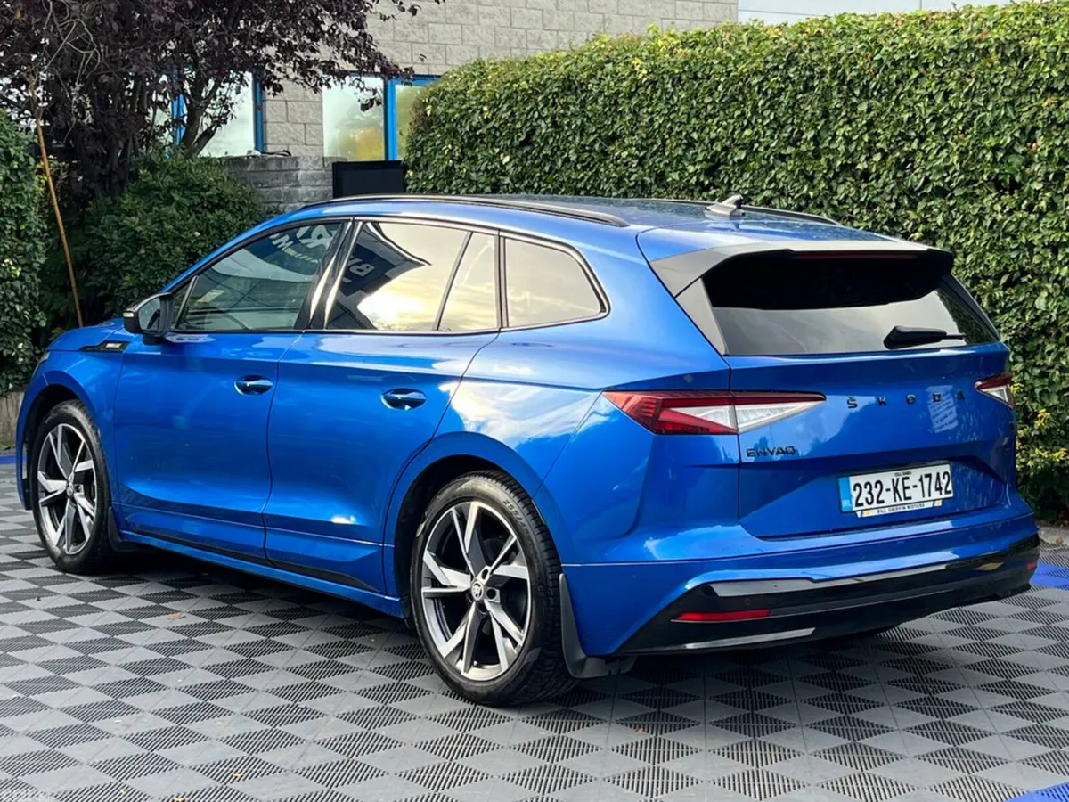 Skoda Enyaq Estate, Electric, 2023, Blue
