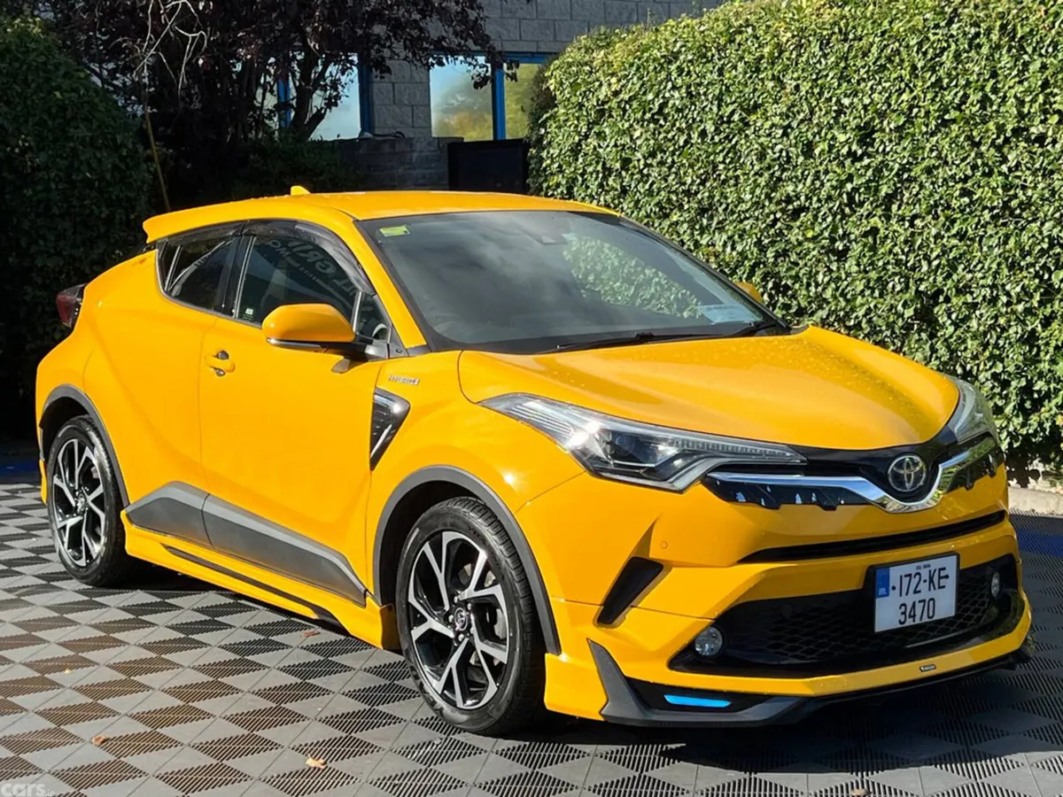 Toyota C-HR Hatchback, Petrol Hybrid, 2017, Yellow