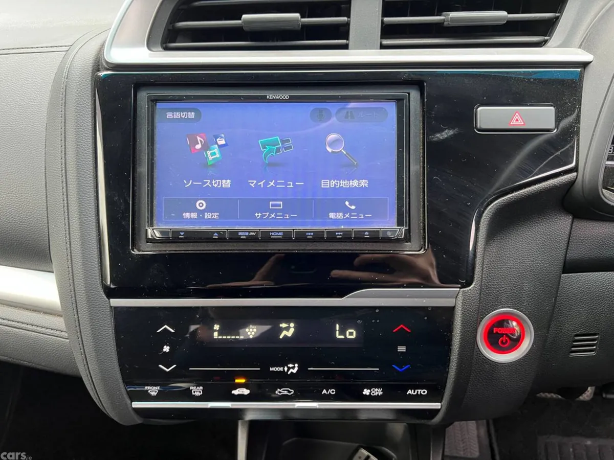 Honda Fit Hatchback, Petrol Hybrid, 2019, White