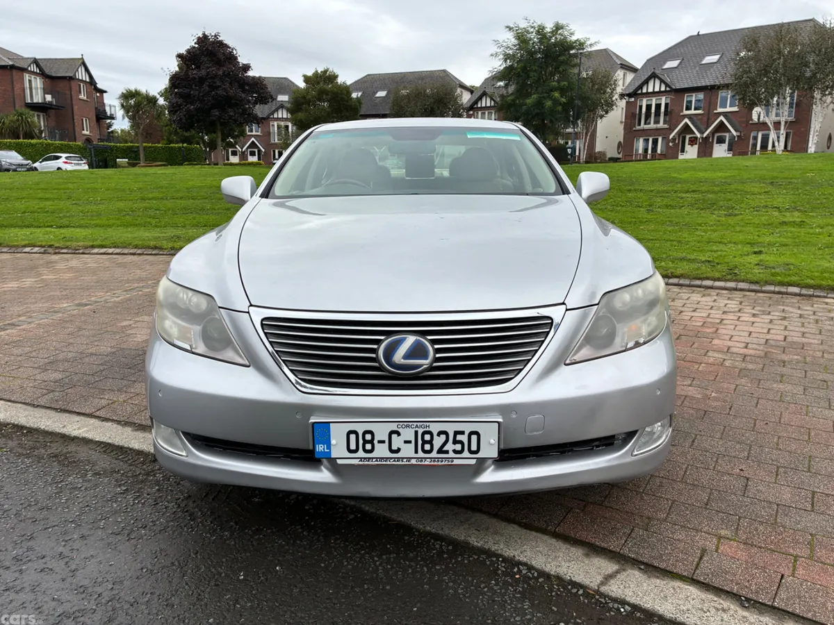 Lexus LS Saloon, Petrol Hybrid, 2008, Silver