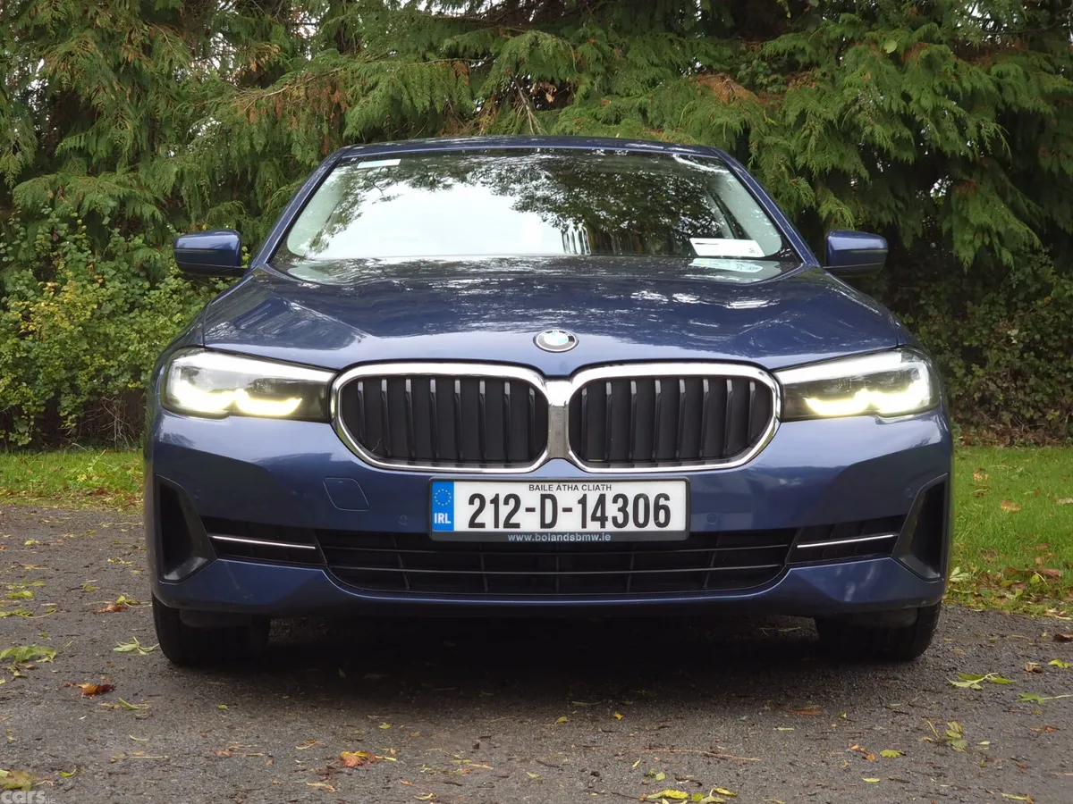 BMW 5-Series Saloon, Diesel, 2021, Blue