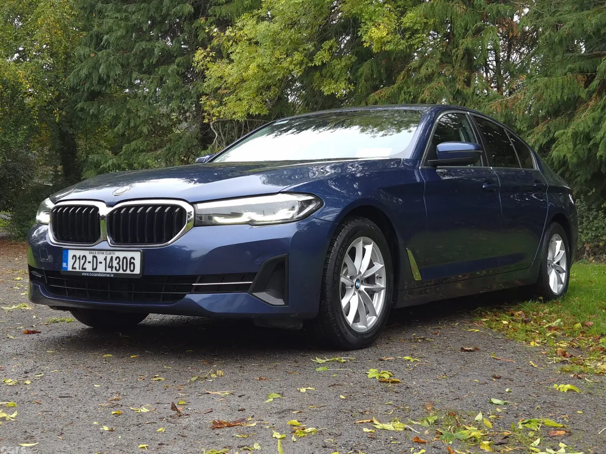 BMW 5-Series Saloon, Diesel, 2021, Blue