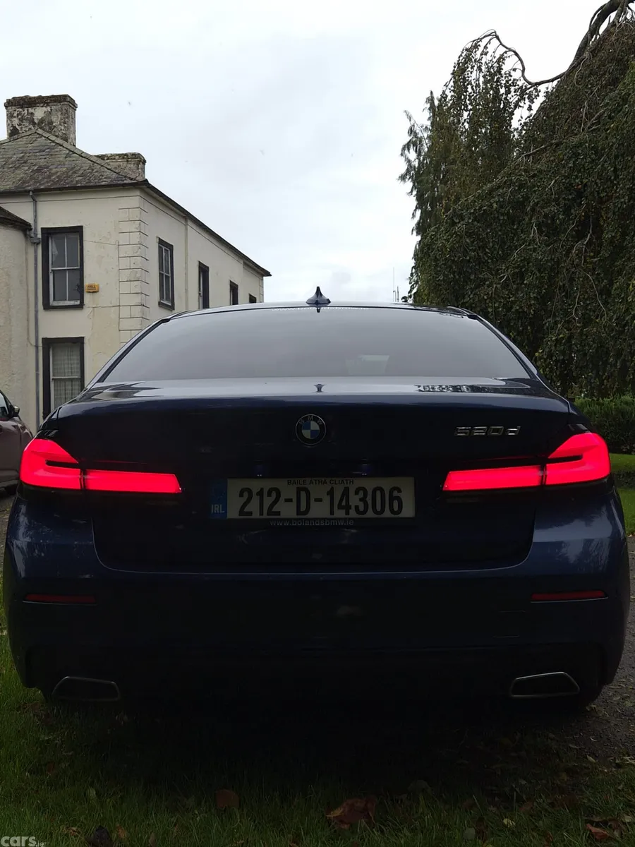 BMW 5-Series Saloon, Diesel, 2021, Blue