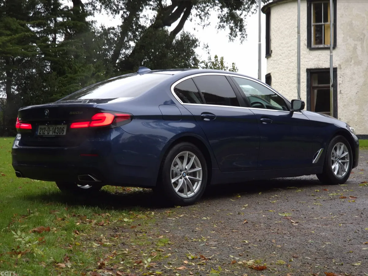 BMW 5-Series Saloon, Diesel, 2021, Blue