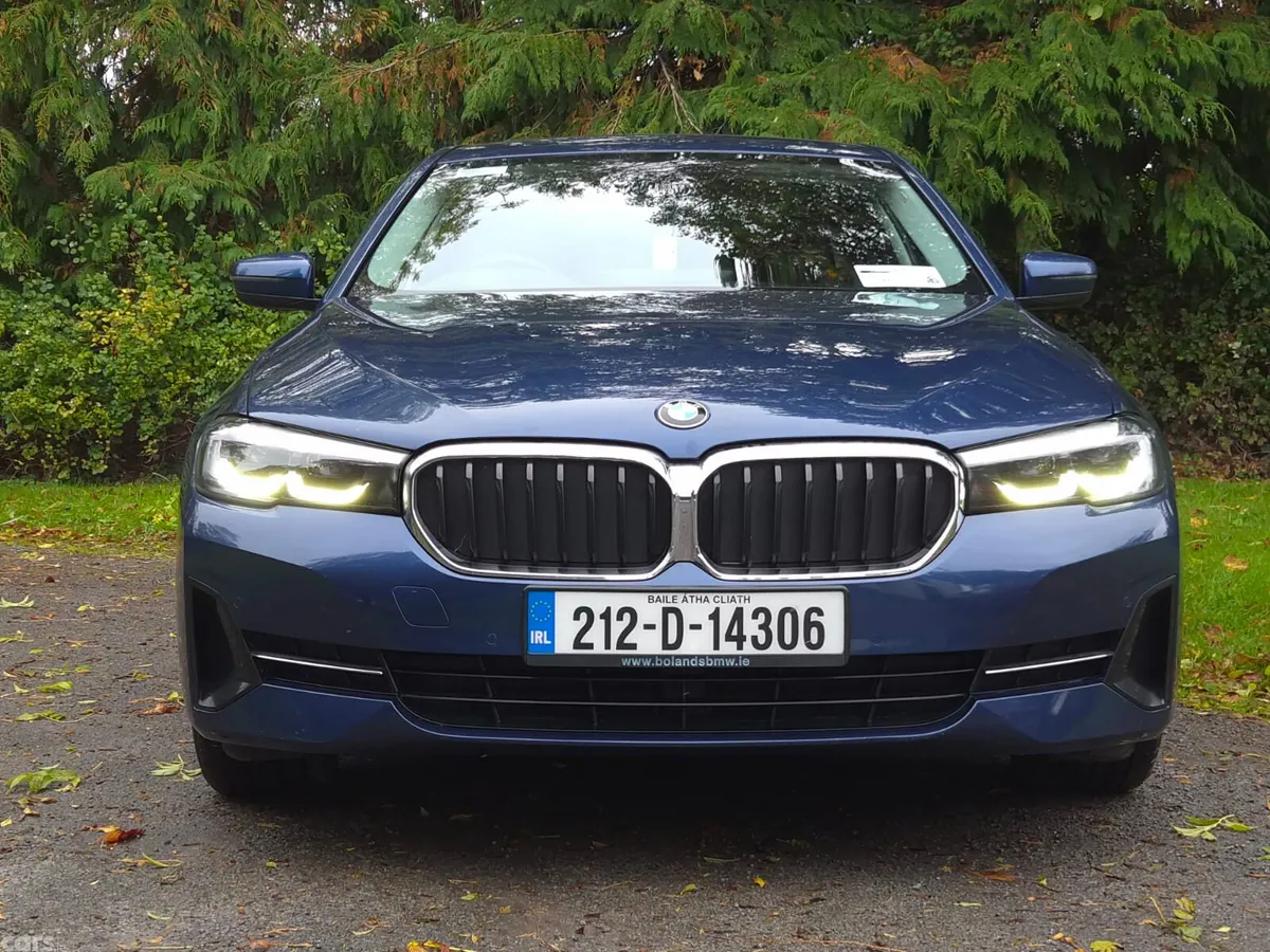 BMW 5-Series Saloon, Diesel, 2021, Blue