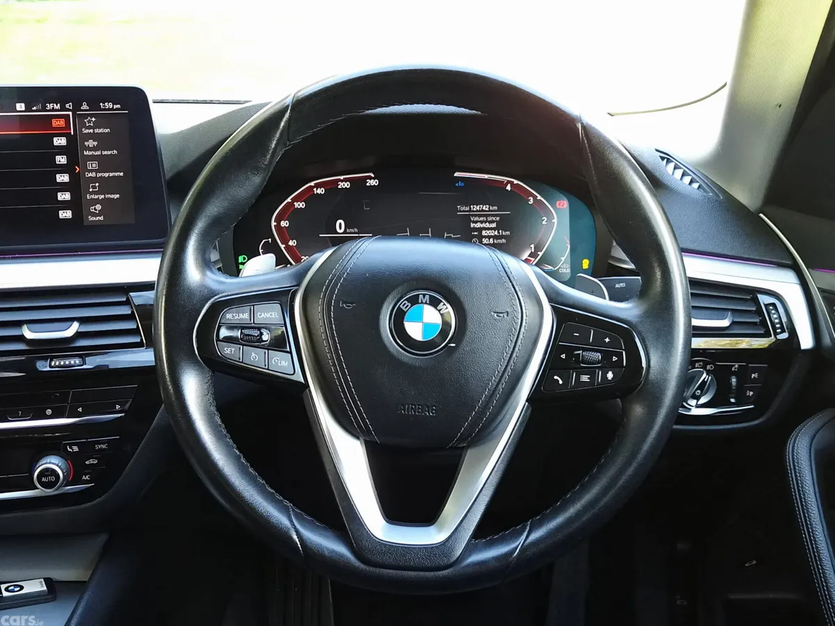 BMW 5-Series Saloon, Diesel, 2021, Blue