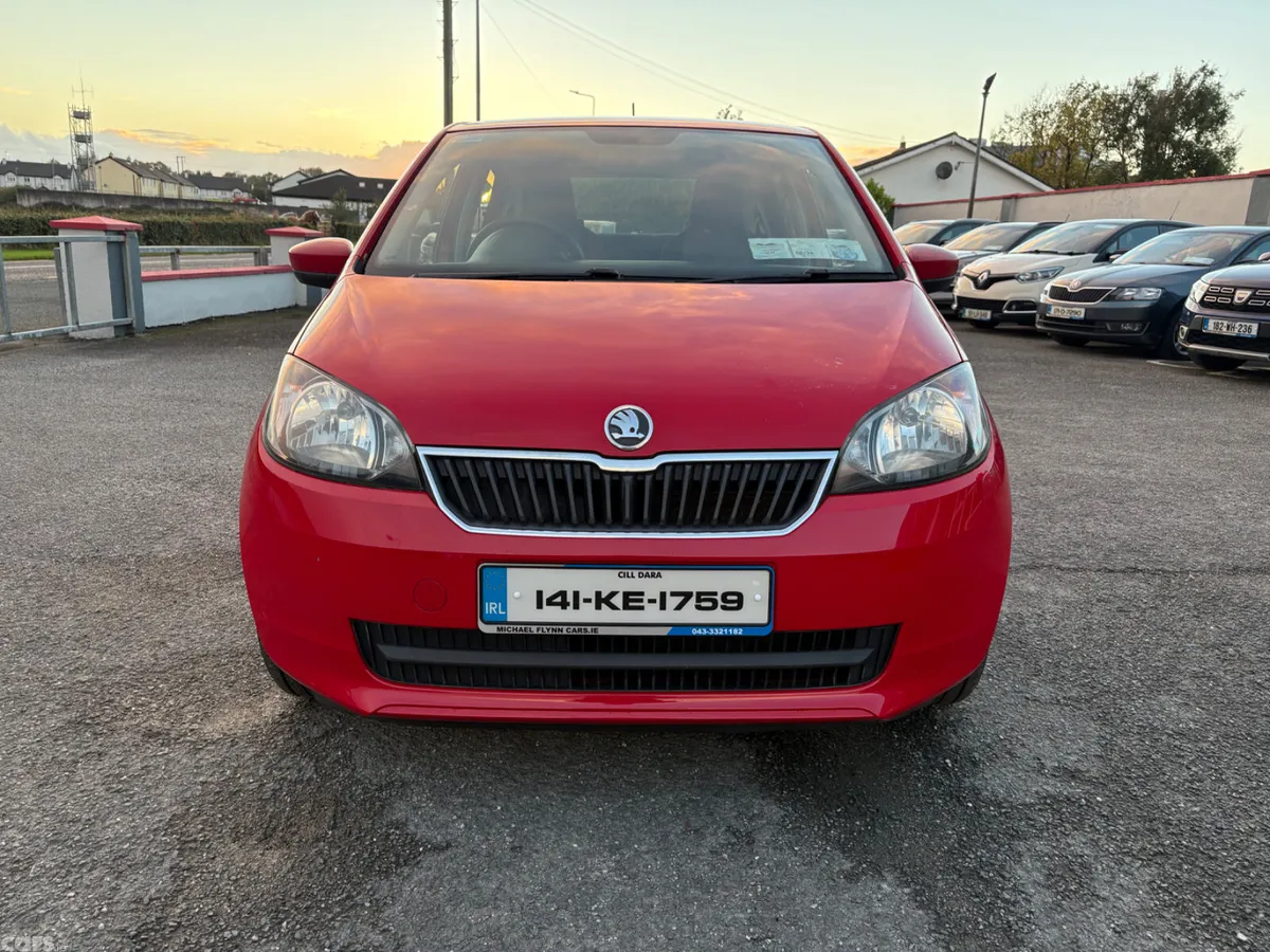 Skoda Citigo Hatchback, Petrol, 2014, Red