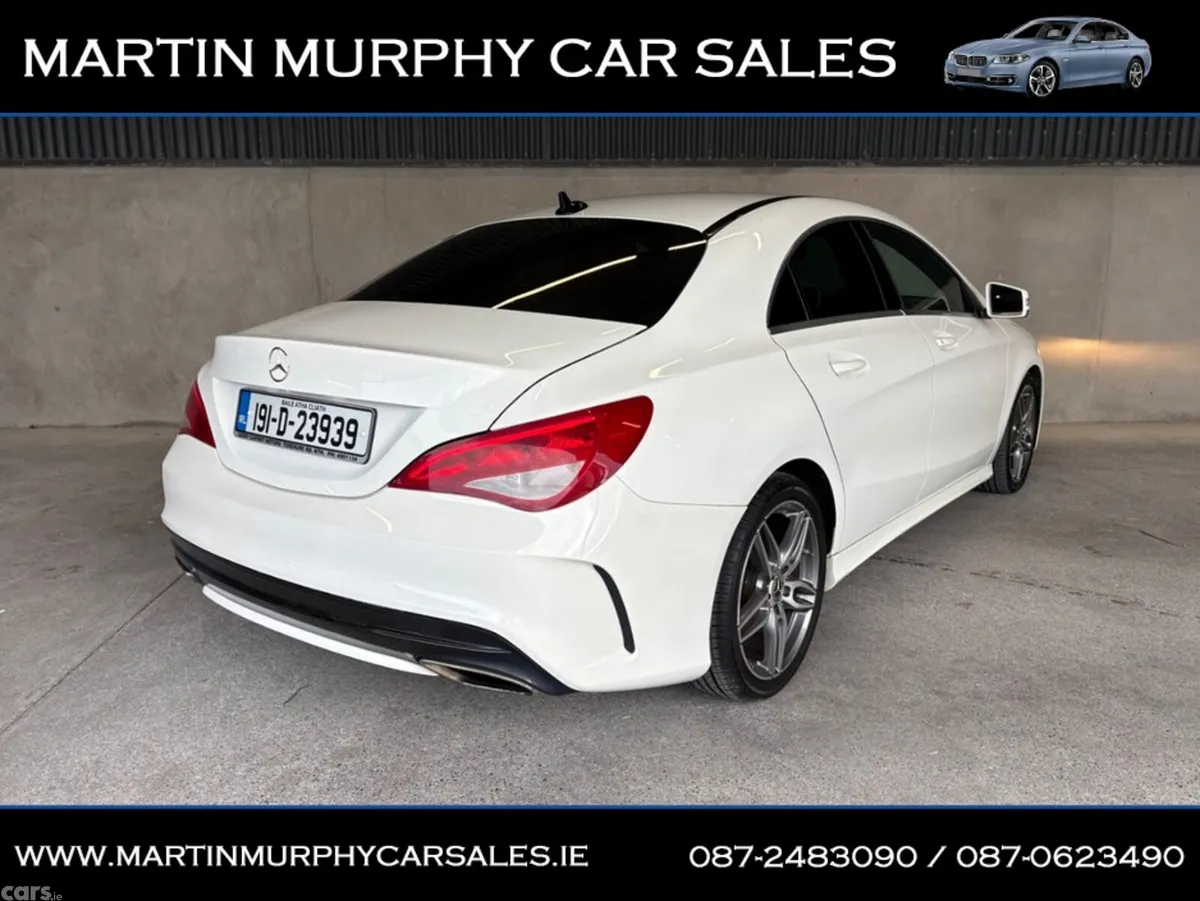 Mercedes-Benz CLA Saloon, Petrol, 2019, White