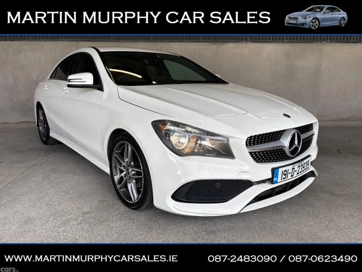 Mercedes-Benz CLA Saloon, Petrol, 2019, White