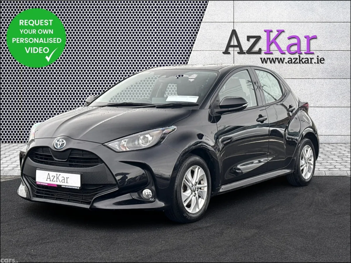 Toyota Yaris Hatchback, Petrol Hybrid, 2023, Black