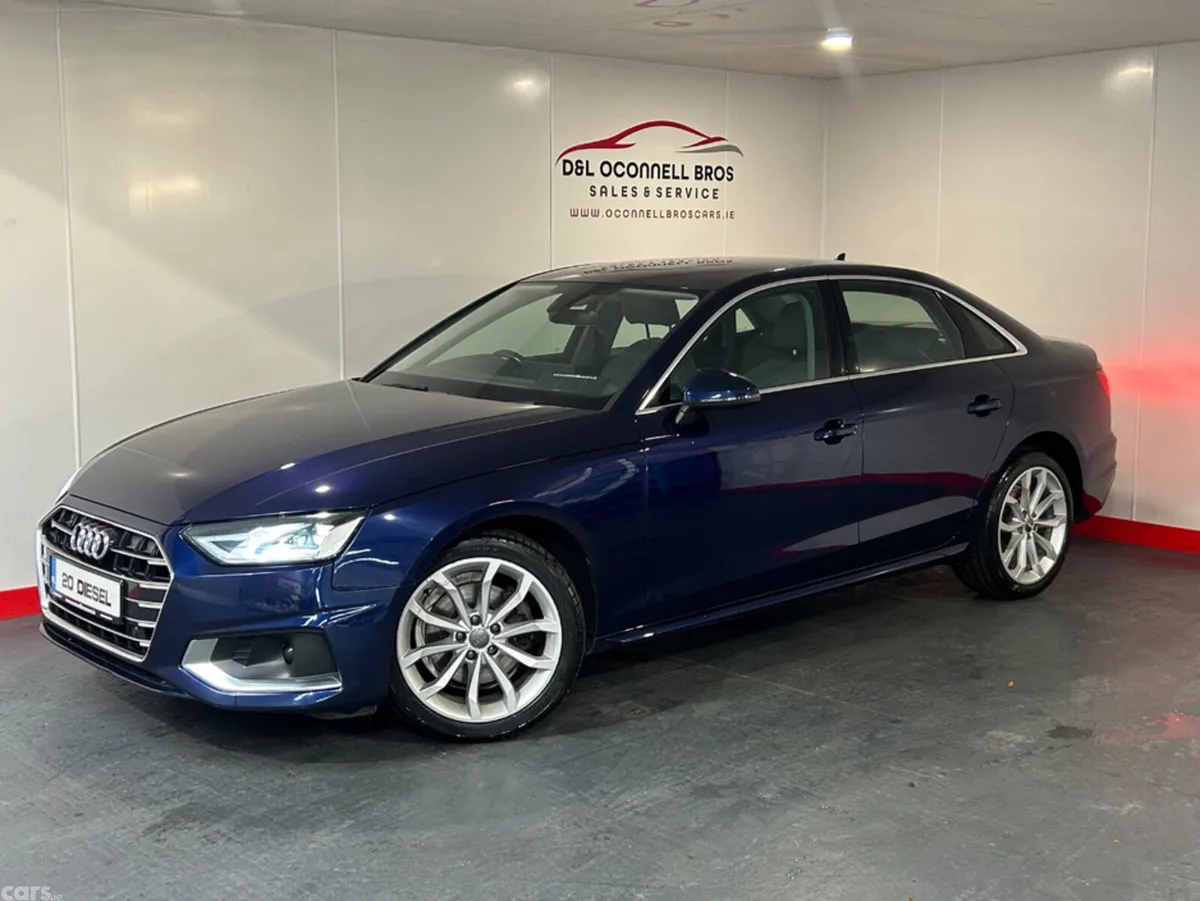 Audi A4 Saloon, Diesel, 2020, Blue