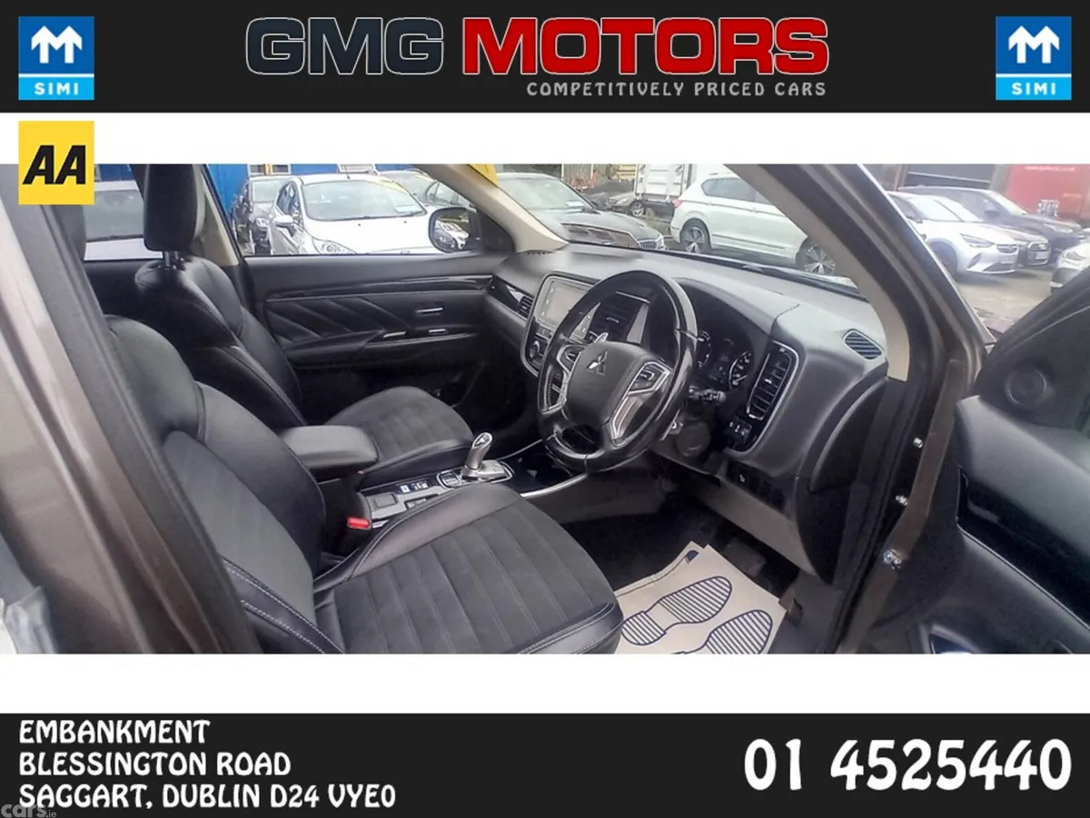 Mitsubishi Outlander Estate, Petrol Plug-in Hybrid, 2019, Brown