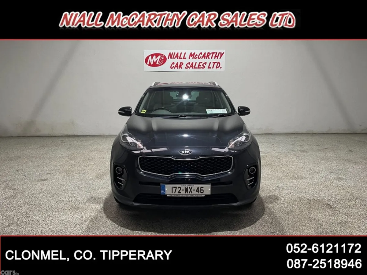 Kia Sportage SUV, Diesel, 2017, Black