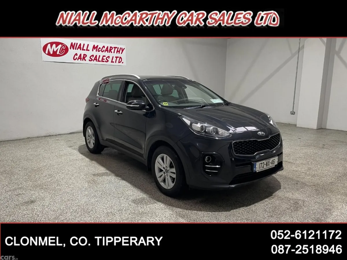Kia Sportage SUV, Diesel, 2017, Black