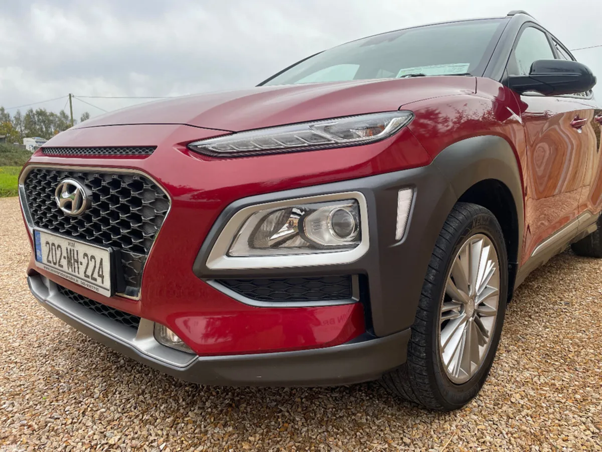 Hyundai KONA SUV, Diesel, 2020, Red