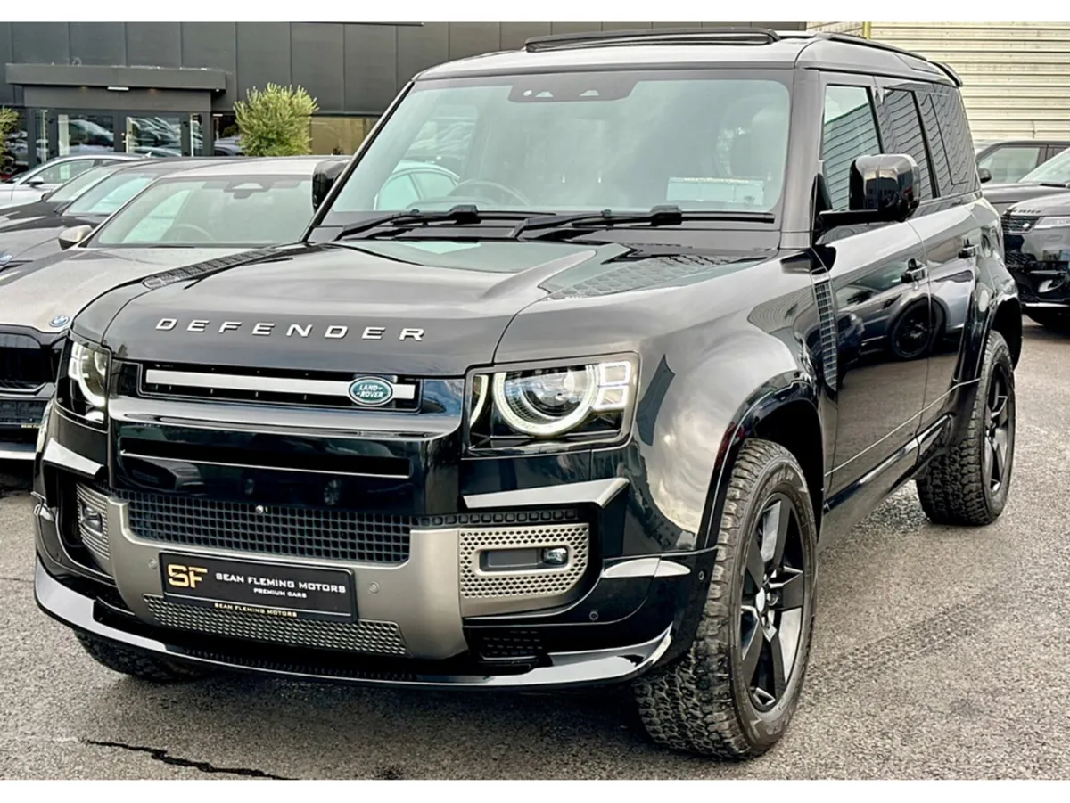 Land Rover Defender SUV, Petrol Plug-in Hybrid, 2025, Black