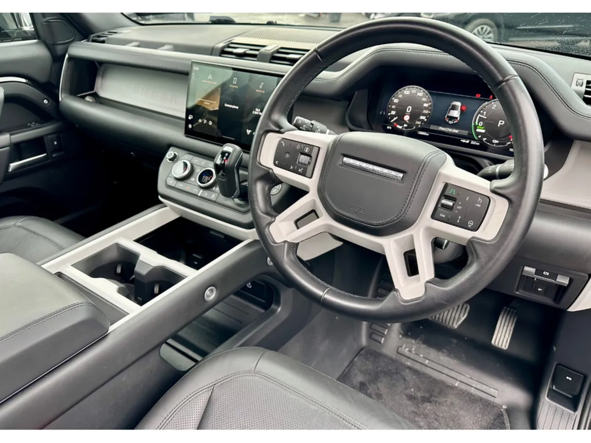 Land Rover Defender SUV, Petrol Plug-in Hybrid, 2025, Black