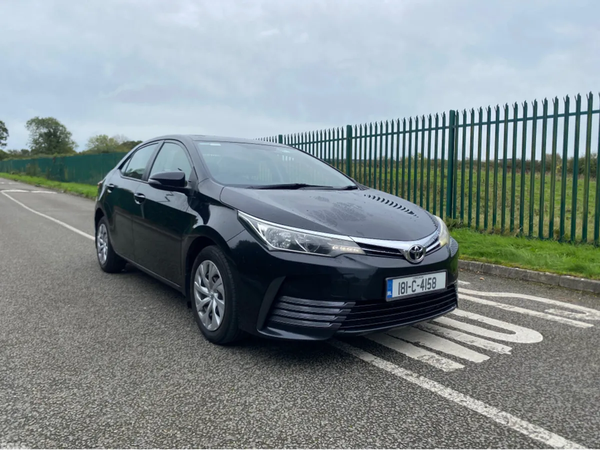 Toyota Corolla Saloon, Diesel, 2018, Black