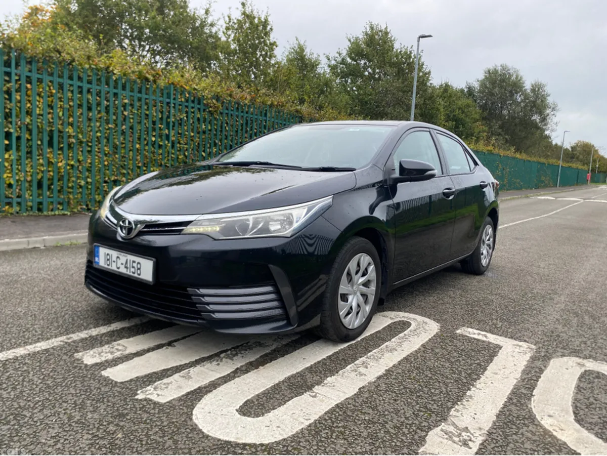 Toyota Corolla Saloon, Diesel, 2018, Black
