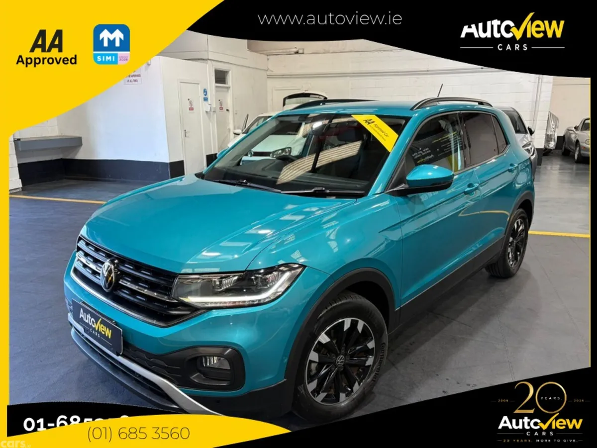 Volkswagen T-Cross SUV, Petrol, 2021, Green