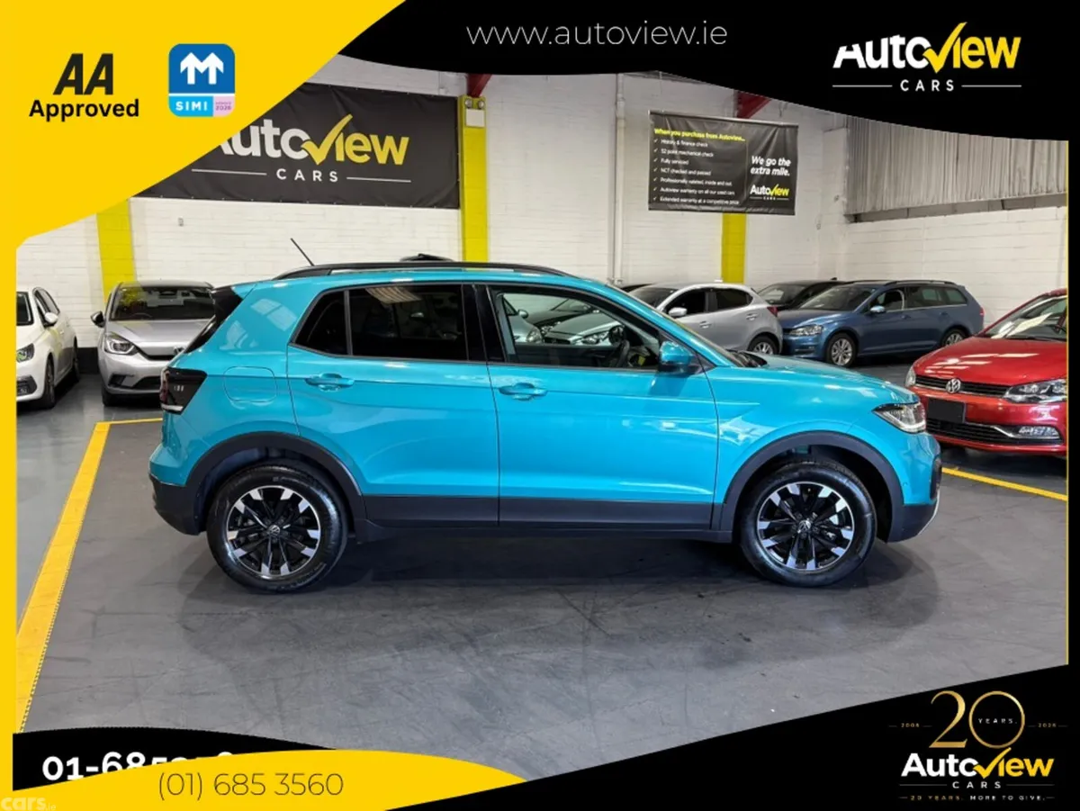 Volkswagen T-Cross SUV, Petrol, 2021, Green