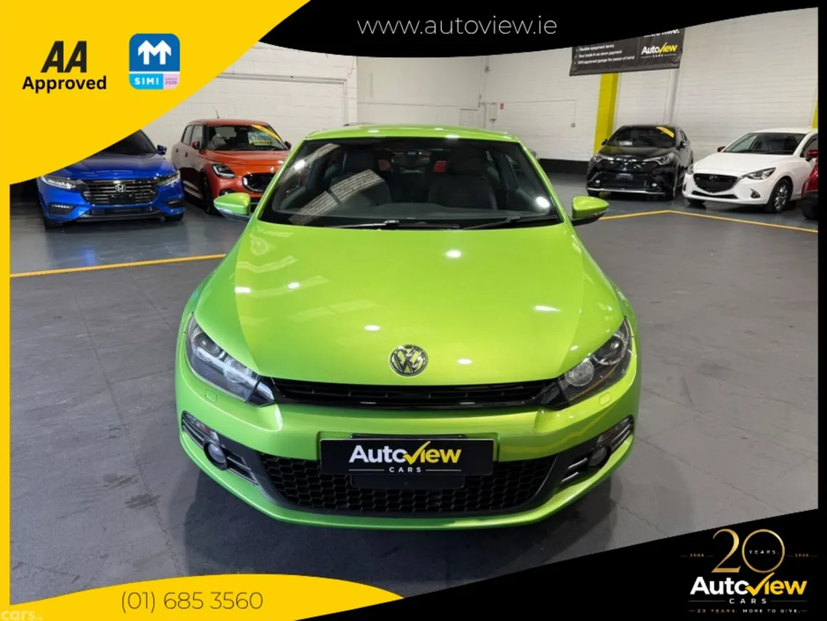 Volkswagen Scirocco Hatchback, Petrol, 2009, Green