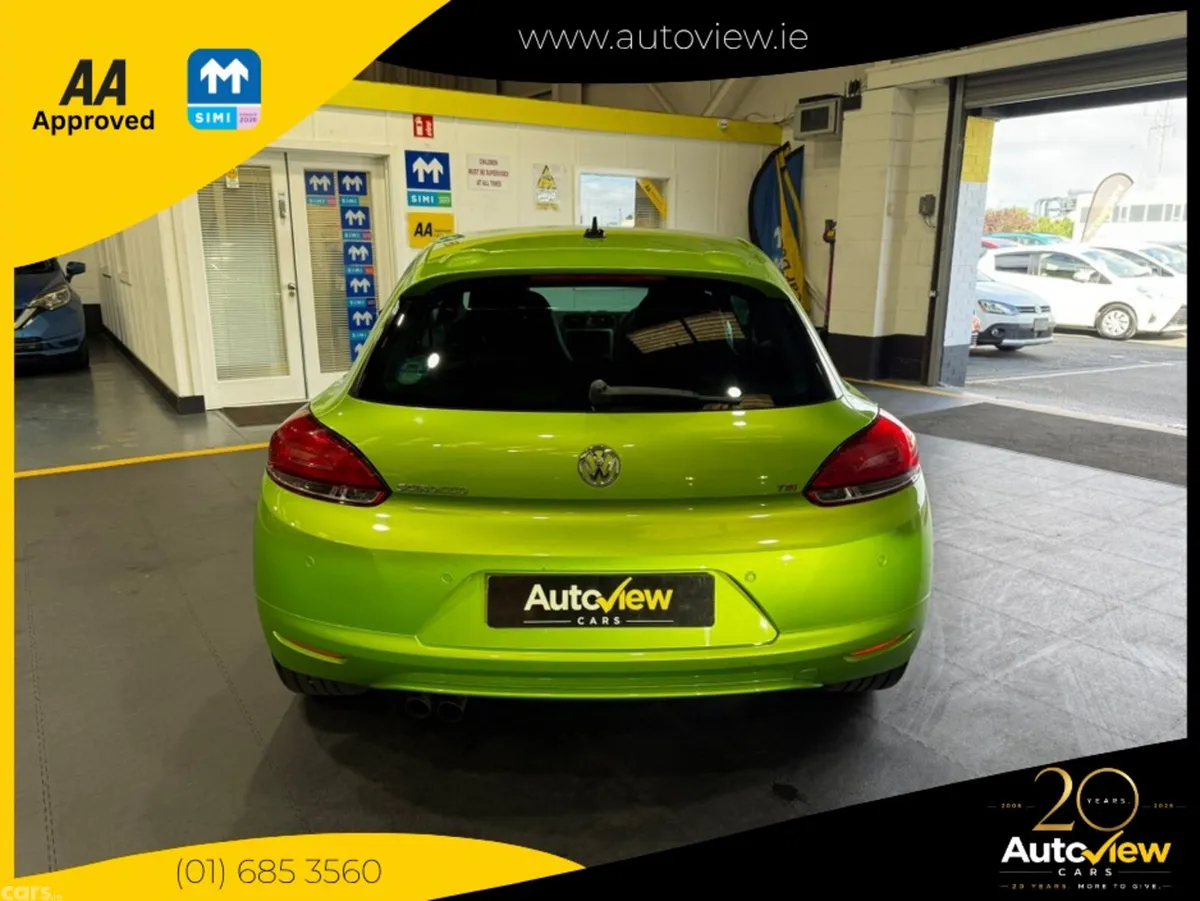 Volkswagen Scirocco Hatchback, Petrol, 2009, Green