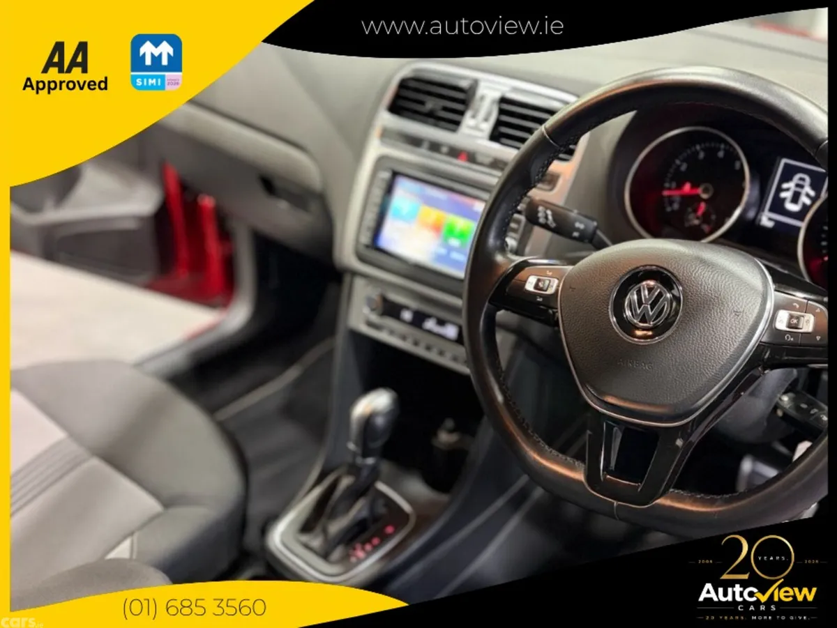 Volkswagen Polo Hatchback, Petrol, 2016, Red