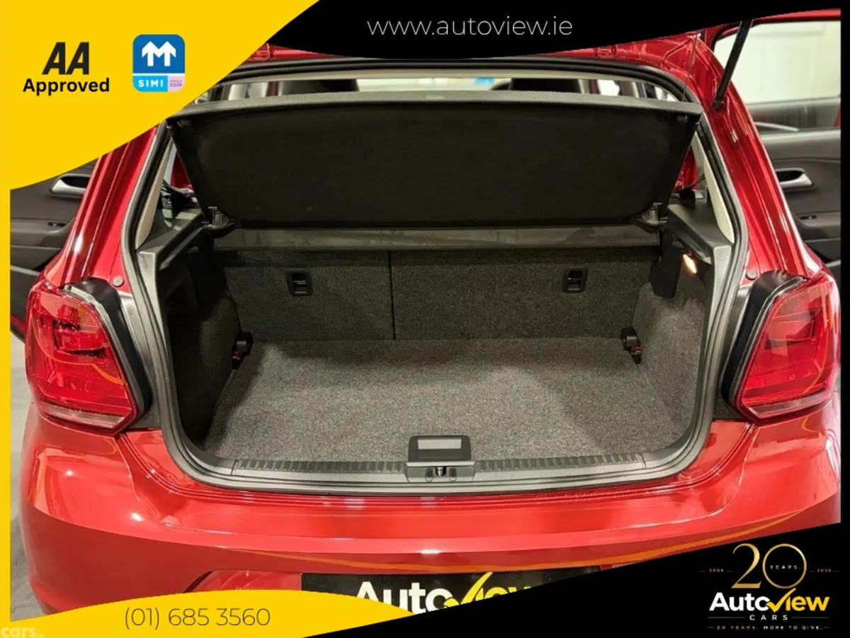Volkswagen Polo Hatchback, Petrol, 2016, Red