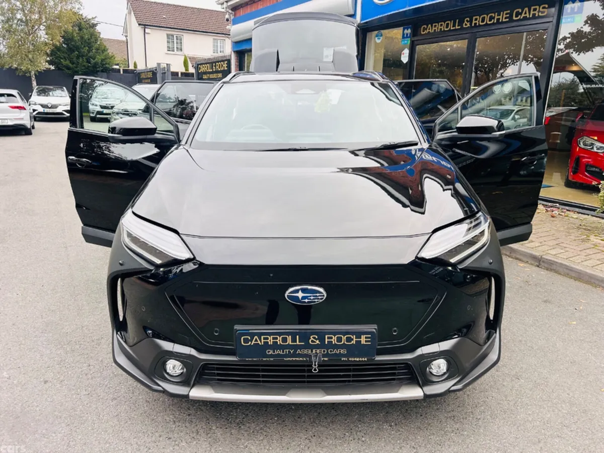 Subaru Solterra SUV, Electric, 2024, Black