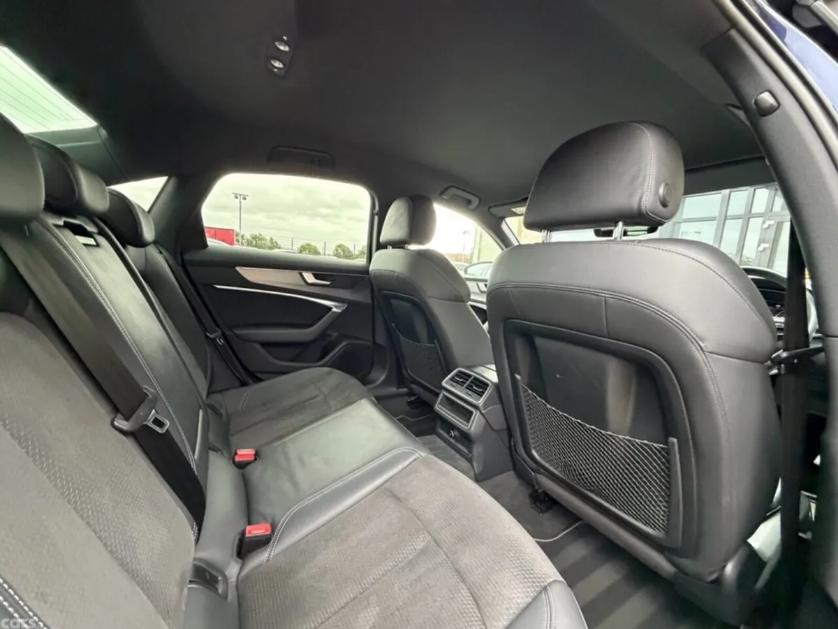 Audi A6 Saloon, Diesel Hybrid, 2021, Blue