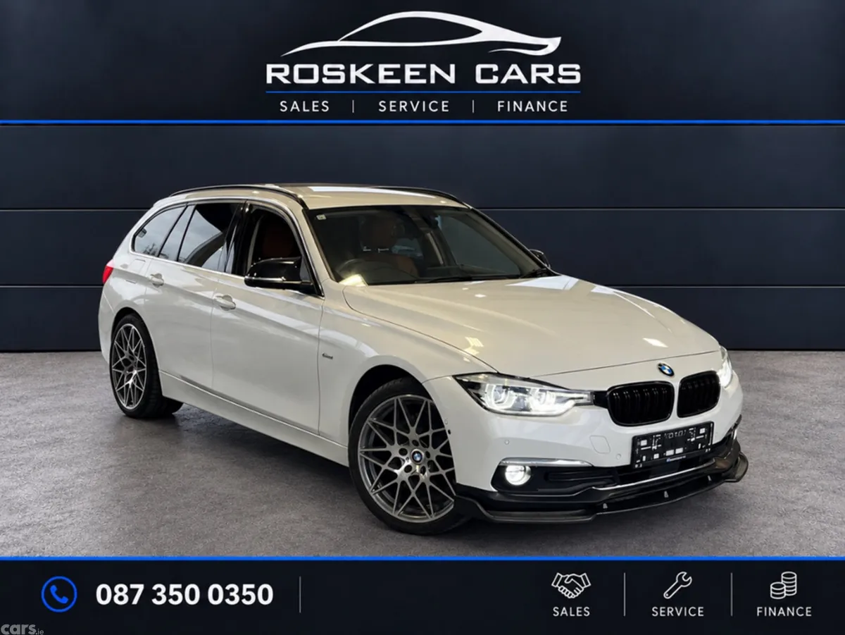 BMW 3-Series Estate, Diesel, 2017, White
