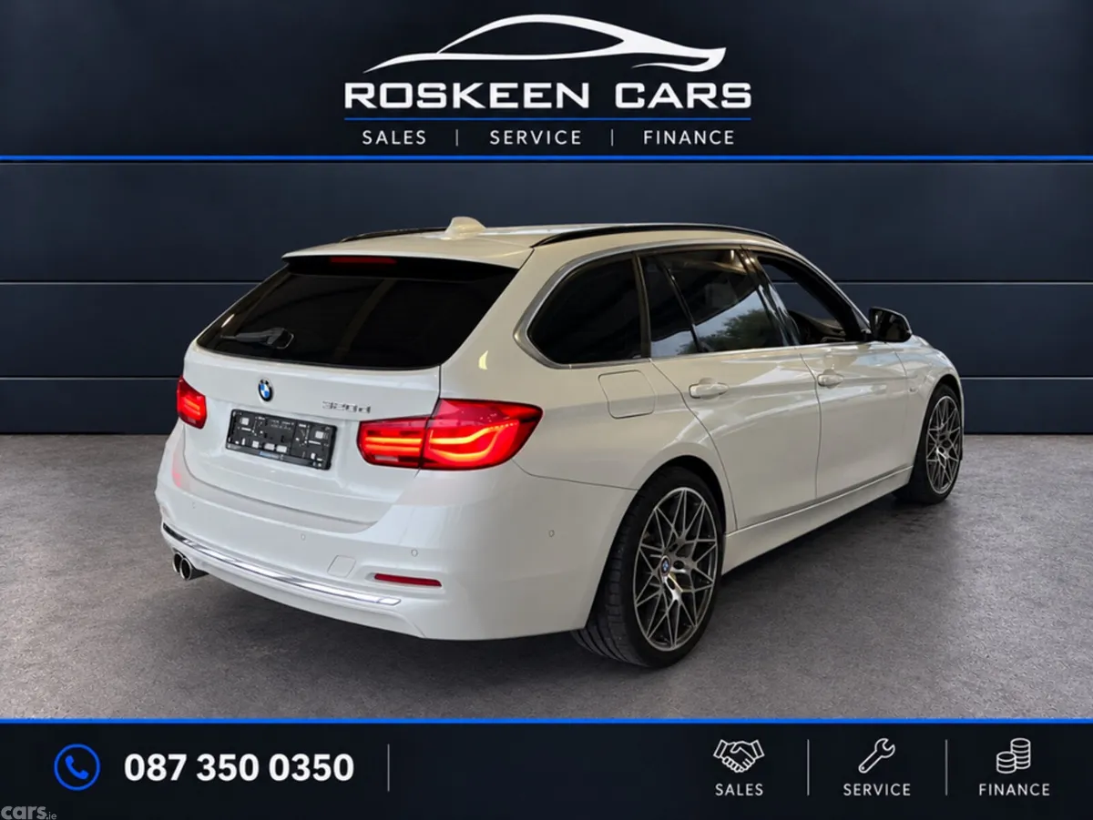 BMW 3-Series Estate, Diesel, 2017, White