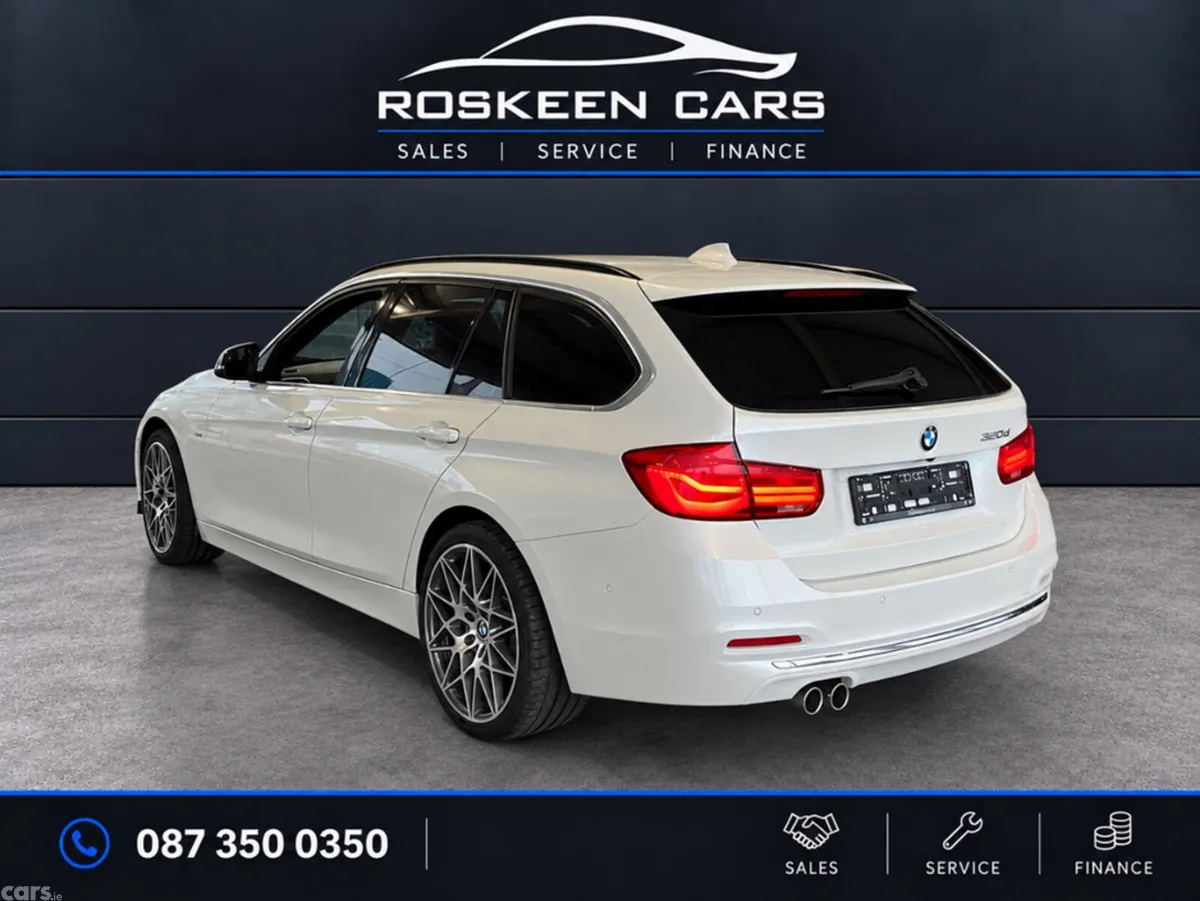 BMW 3-Series Estate, Diesel, 2017, White