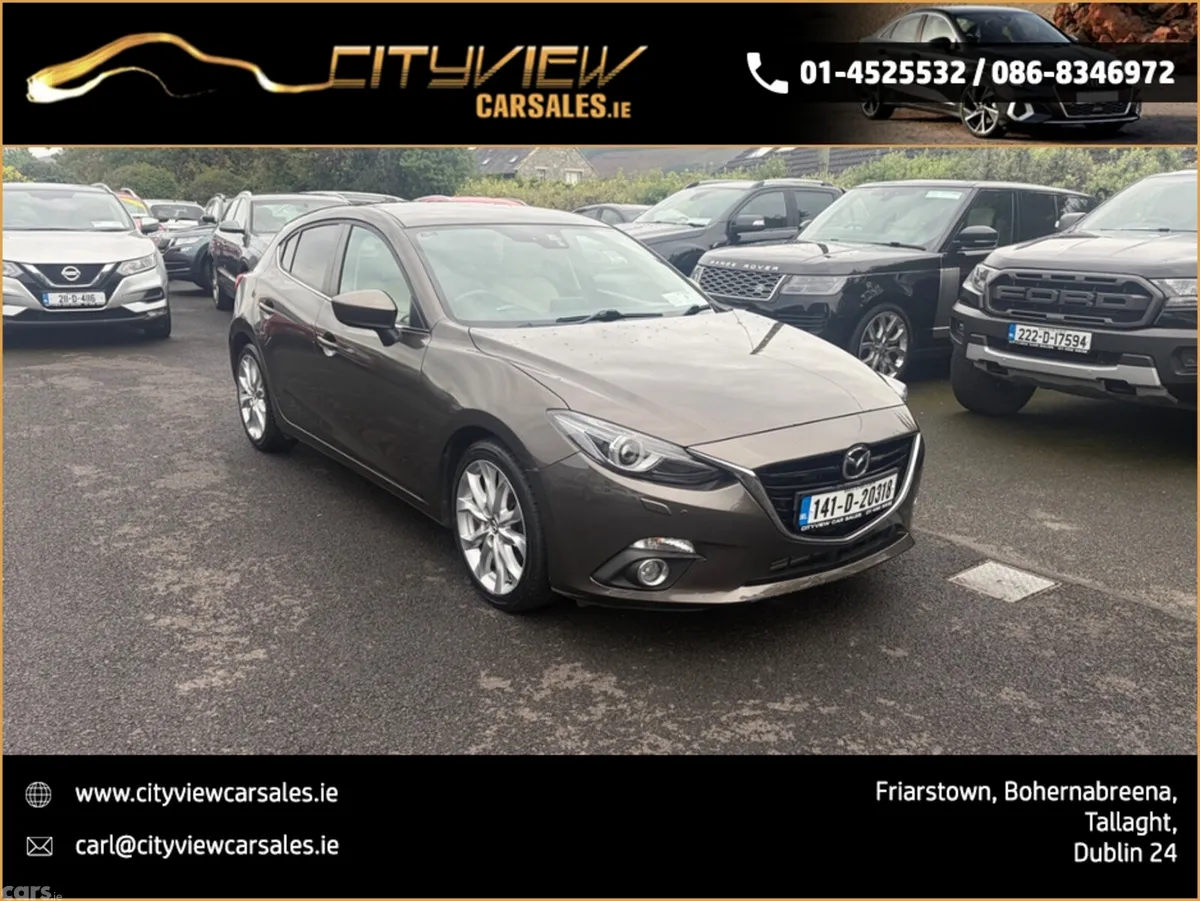 Mazda Mazda3 Hatchback, Diesel, 2014, Brown