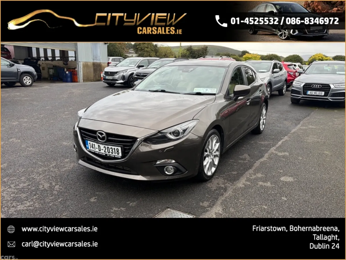 Mazda Mazda3 Hatchback, Diesel, 2014, Brown