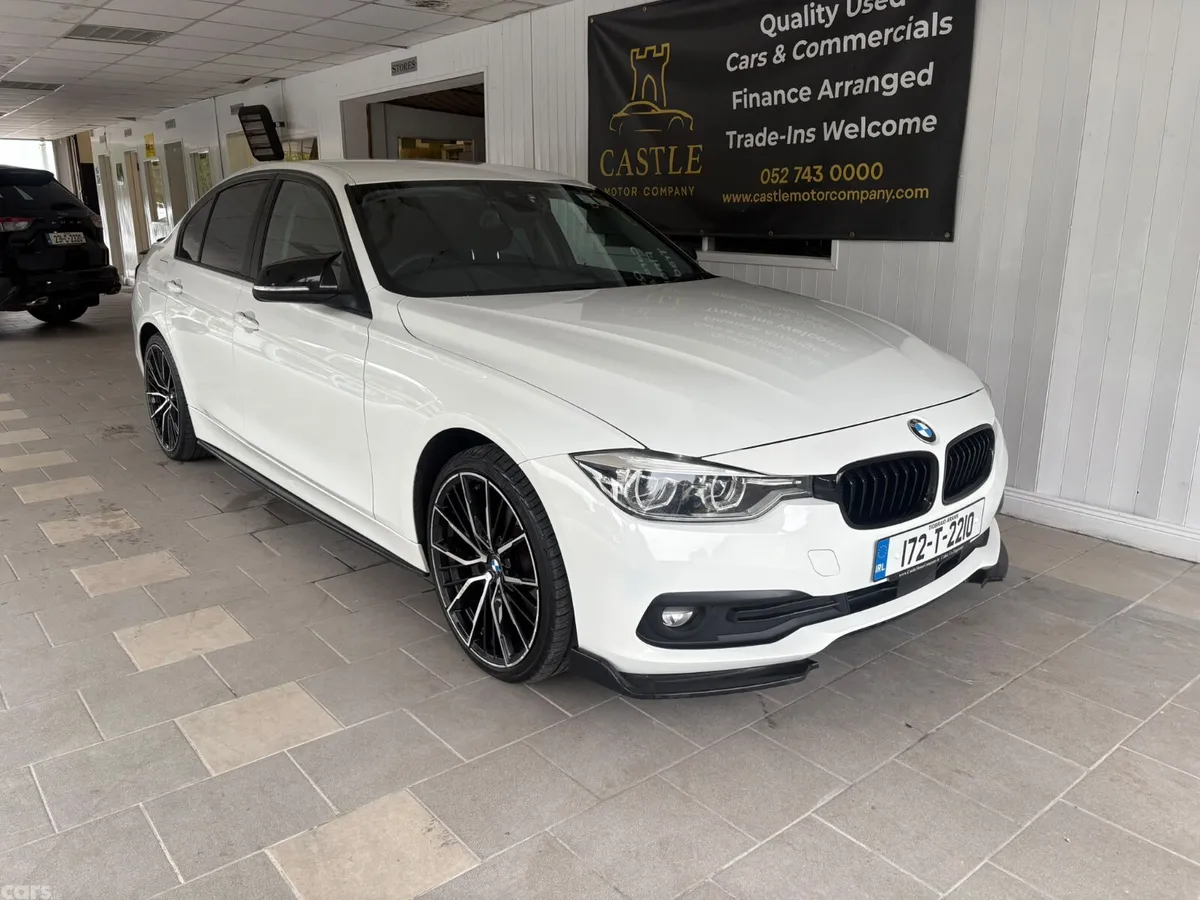 BMW 3-Series Saloon, Diesel, 2017, White