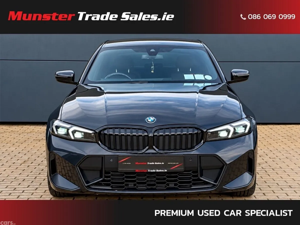 BMW 3-Series Saloon, Petrol Plug-in Hybrid, 2023, Black